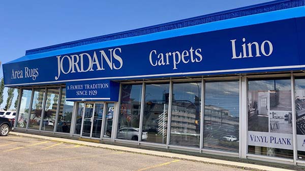 Jordans Flooring Edmonton Storefront Photo